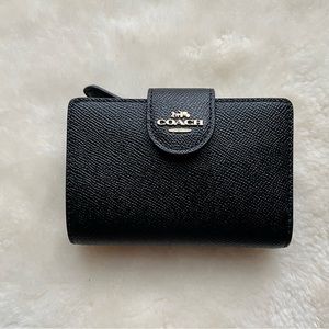 Coach Black Leather Wallet